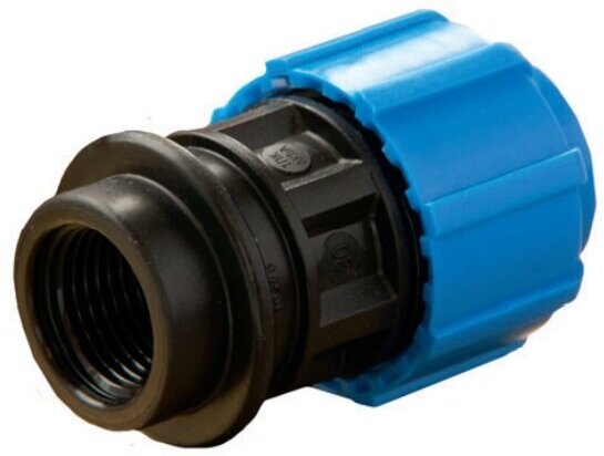 фото Муфта ПЭ с ВР 32x1" тпк-аква