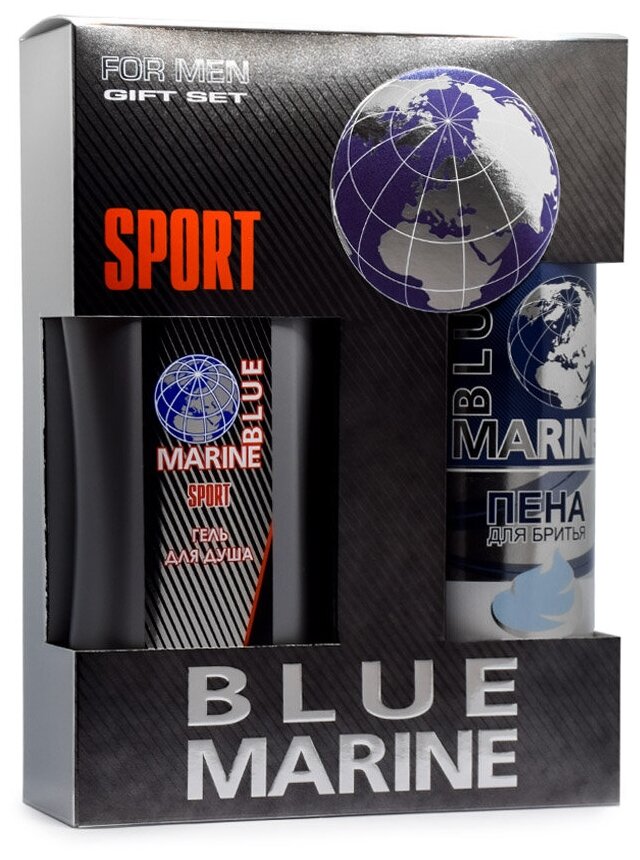 Набор подарочный для мужчин Blue Marine Sport