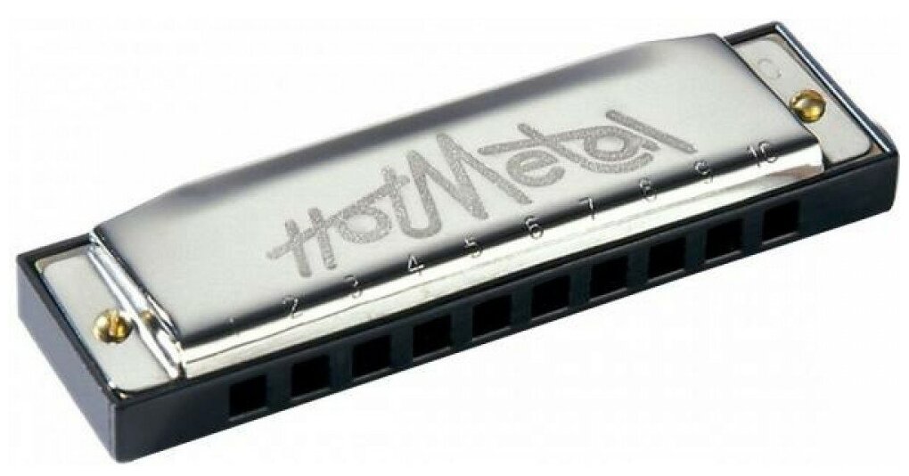 Hohner Hot Metal C (M57201X) Губная гармоника с уроками