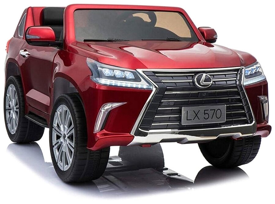 Детский электромобиль Toyland Lexus LX570 Красный глянец