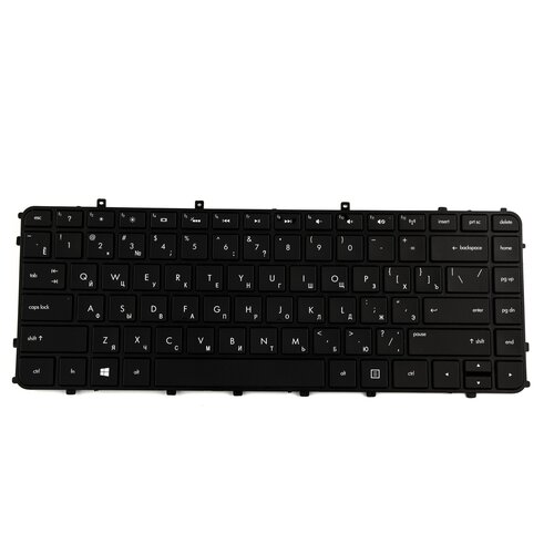 Клавиатура для HP Envy 4-1000 6-1000 черная рамка pn 698679-001 698679-251 V135002BS2 PK130T52B00 1490₽