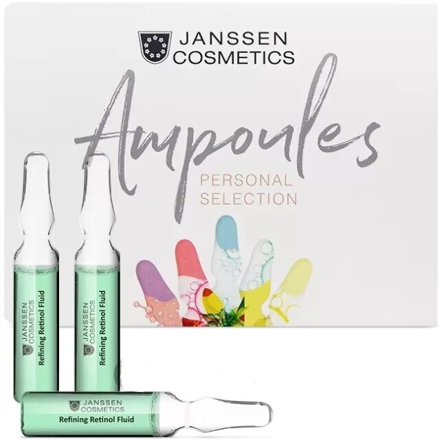 Janssen Cosmetics Интенсивно восстанавливающий anti-age флюид с ретинолом, 7 х 2 мл (Janssen Cosmetics, ) - фото №5