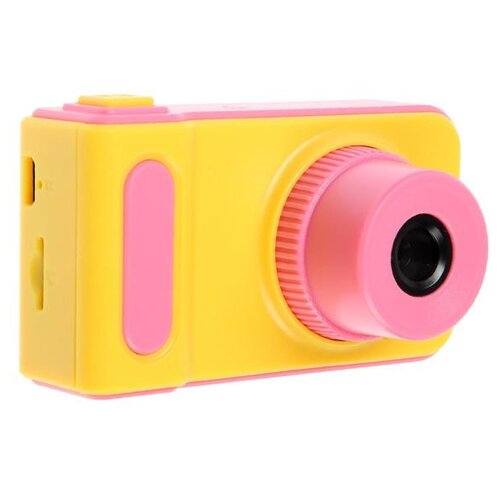 Фотоаппарат Camera Kids SUMMER VACATION желтыйрозовый 96400₽