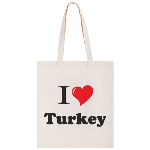 фото Сумка-шоппер coolpodarok "путешествия. i love turkey" не определен,coolpodarok