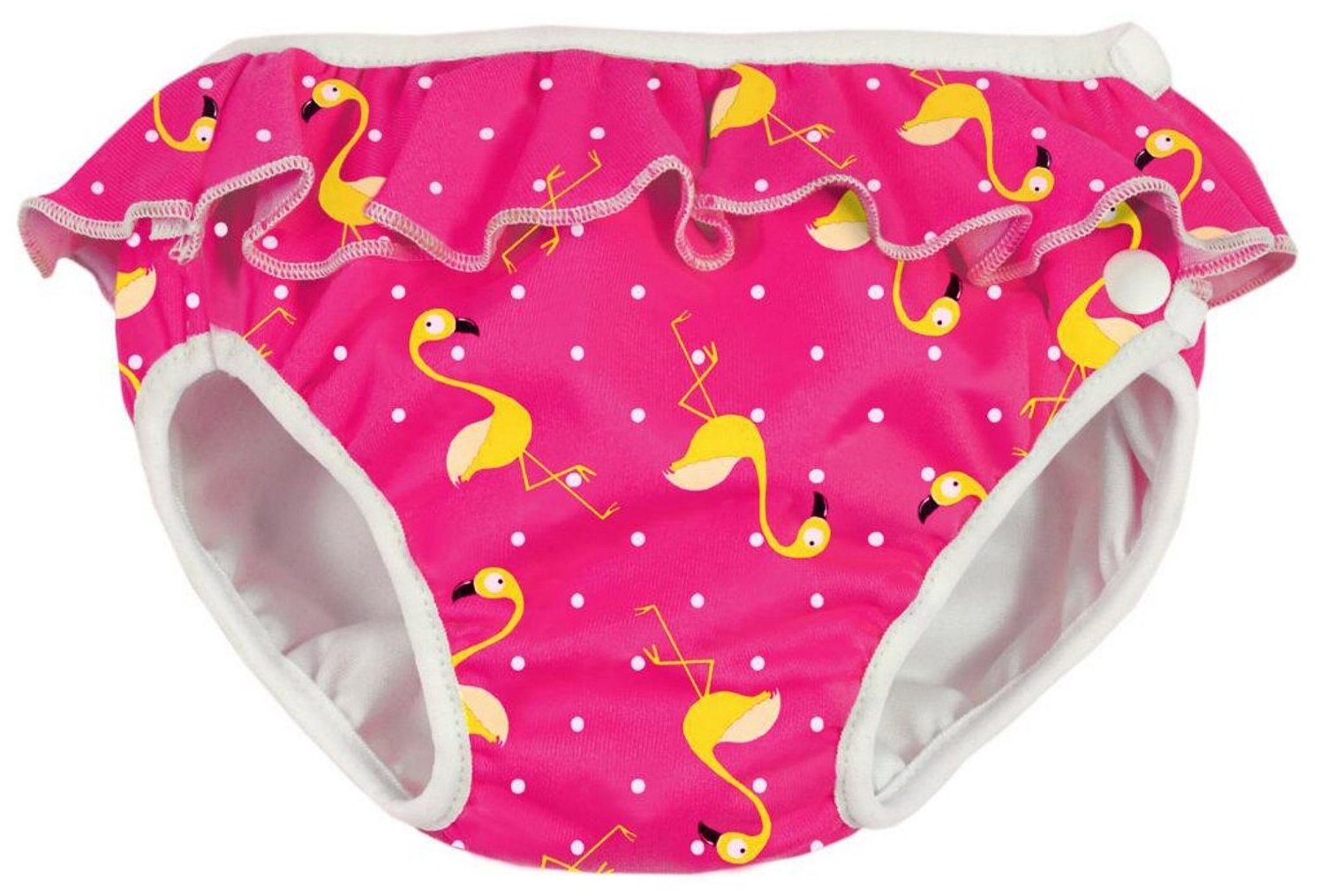 ImseVimse трусики Swim Diapers L (9-12 кг) 1 шт., Pink flamingo