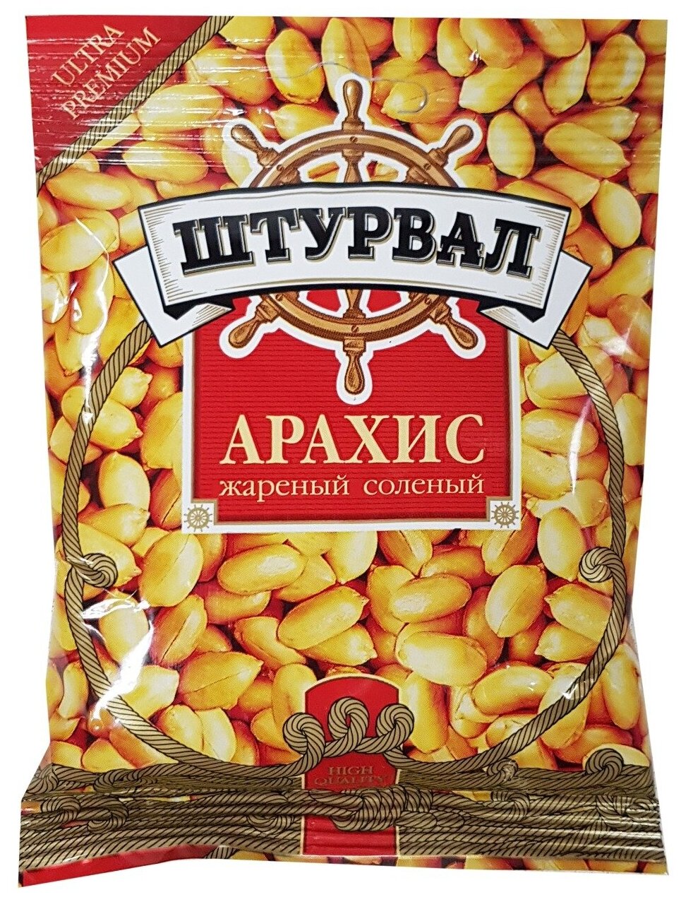 Арахис Штурвал жареный соленый, 30 г Atardo - фото №1