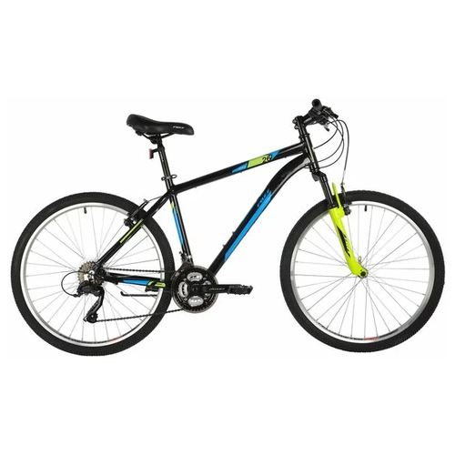 Горный (MTB) велосипед Foxx Atlantic 26 (2021) черный 18 (требует финальной сборки) велосипед phoenix tf803 26 литые диски бело желто красный рама алюминиевая 18 дюймов