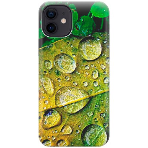 фото Re:pa накладка transparent для apple iphone 12 / 12 pro с принтом "после дождя"