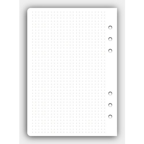 Сменный блок для ежедневника и тетради с кольцами, 160 листов.