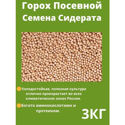 Семена Гороха 3 кг