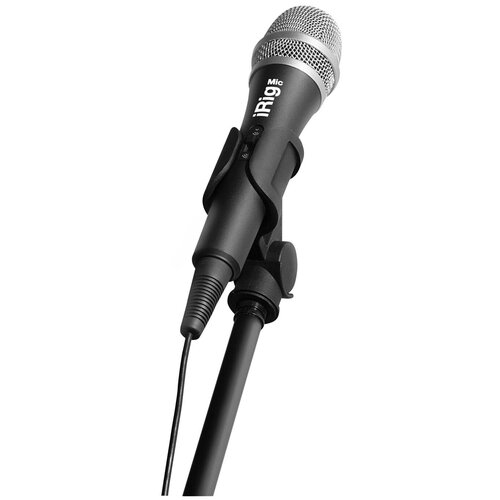 Конденсаторный микрофон IK Multimedia iRig Mic для устройств на базе iOS и Android irig mic cast 2 микрофон для ios android устройств ik multimedia