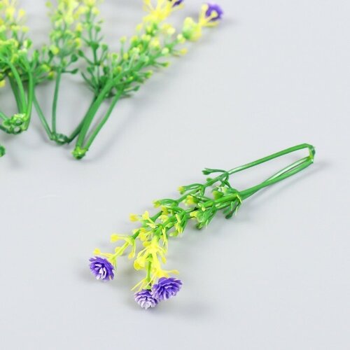 Декор для творчества Агапантус набор 6 шт фиолетовый 95 см 451₽