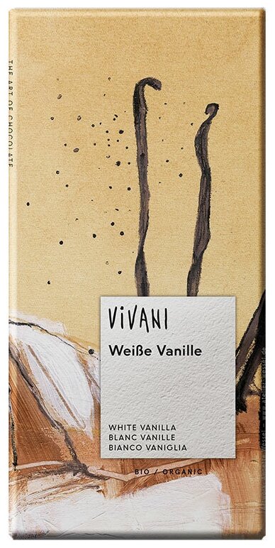 Шоколад органик белый Vivani, 80 г