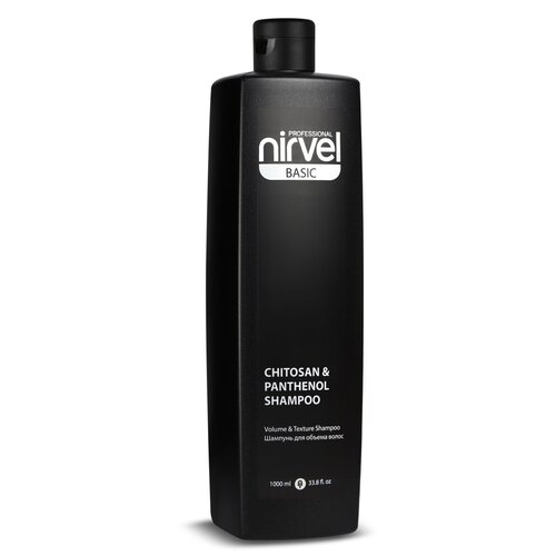 Nirvel шампунь Basic Chitosan & Panthenol для объема волос, 1000 мл nirvel professional шампунь chitosan