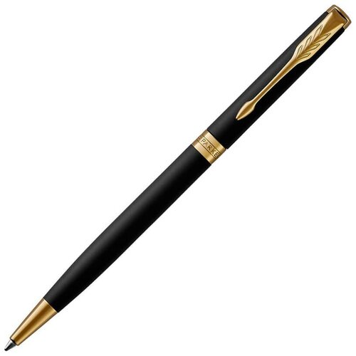 Шариковая ручка Parker Sonnet Slim Core K428, Matte Black GT 1931520