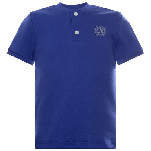 фото Футболка утенок, размер 116, василек-звезда