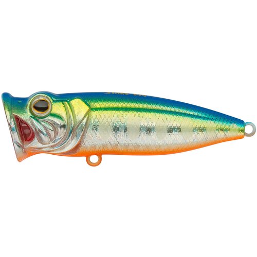 фото Воблер поппер strike pro pike pop 60, цвет: a150-713 uv blue silver ob, (sh-002ba#a150-713)