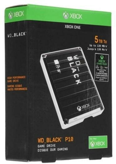 Внешний HDD Western Digital WD BLACK P10 Game Drive for Xbox