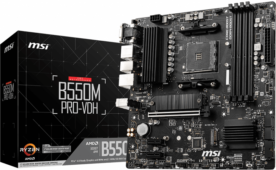 Материнская плата MSI B550M PRO-VDH