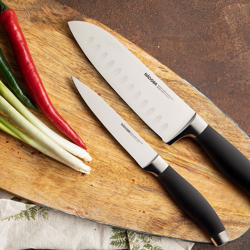 Кухонный нож для овощей Nadoba Rut 10см - фотография № 10