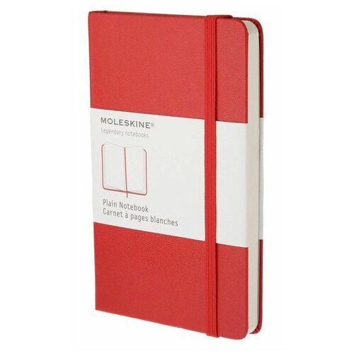 Блокнот Moleskine CLASSIC, 240стр, без разлиновки, твердая обложка, красный [qp062r] moleskine classic [qp053f2] красный