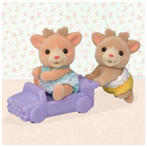 Sylvanian Families Близнецы оленята 5693, 3 дет.