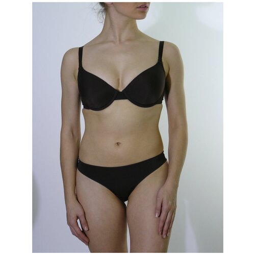 Бюстгальтер infinity lingerie бретели съемные размер 75E коричневый 660₽
