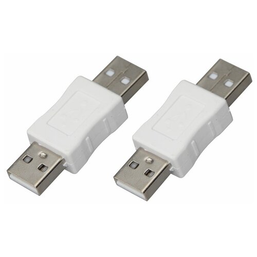 rexant переходник usb гнездо usb a штекер mini usb блист rexant 06 0191 a REXANT USB-A (m) - USB-A (m) (18-1170), 50 шт., белый