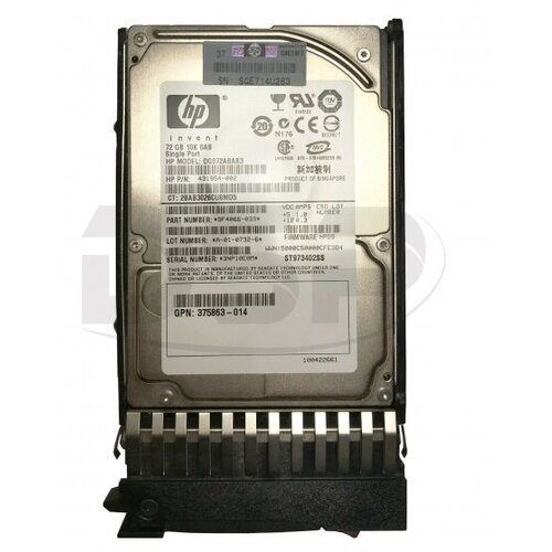 Жесткий диск HP 9F4066-033 72Gb SAS 25 HDD 722000₽