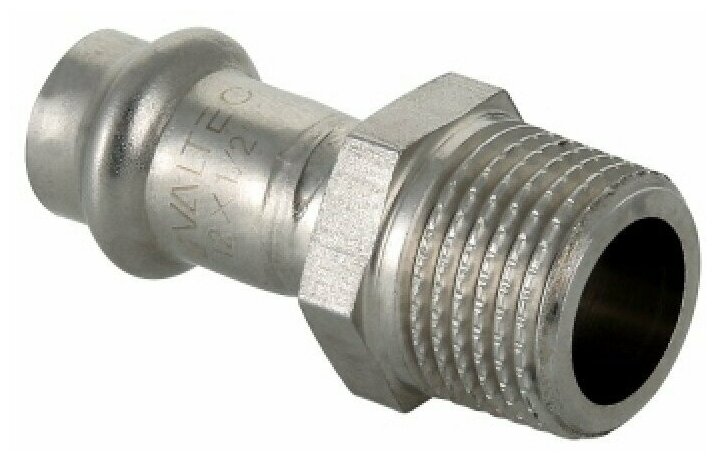 фото Соединитель нерж. сталь с нар.р. 22х3/4"