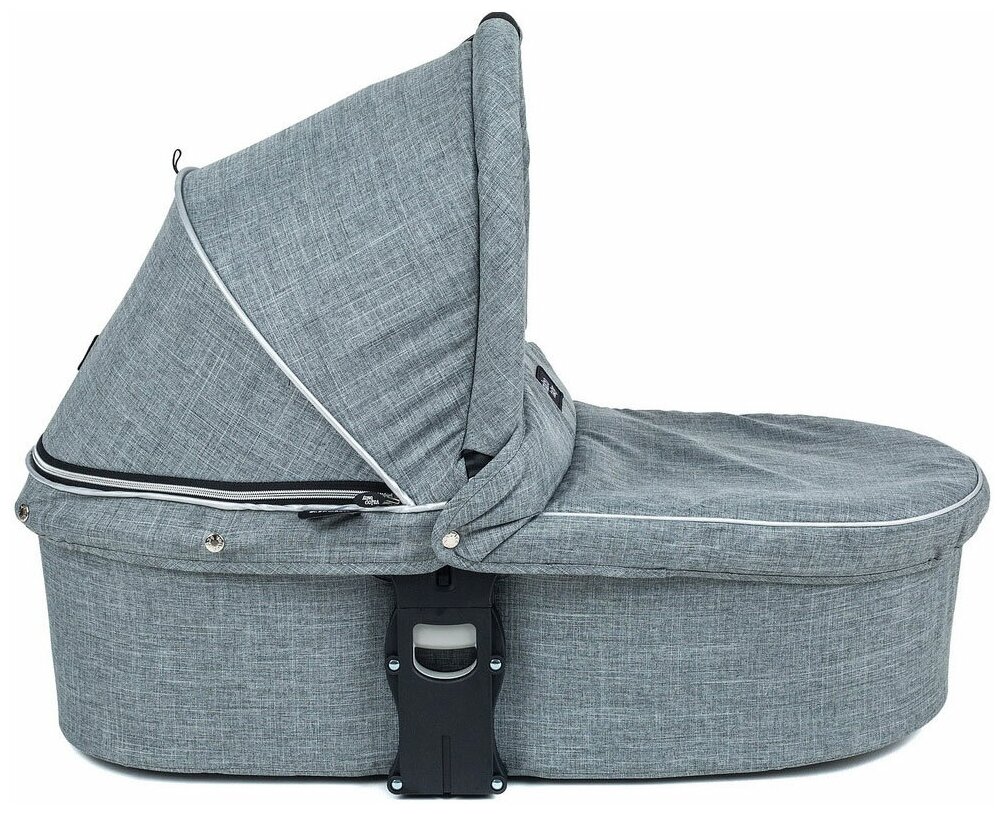    Valco Baby Q Bassinet, Tailormade Grey Marle