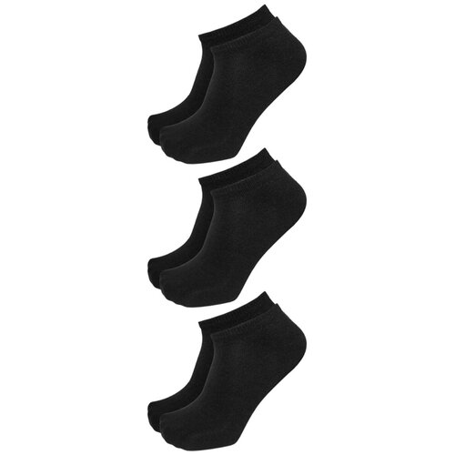 Носки Tuosite 3 пары, размер 33-34, черный носки детские 3 пары tuosite tss1802 4 30 32 черный
