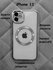 Чехол для iPhone 11 с защитой камеры Прозрачно-Серебристый MagSaf...