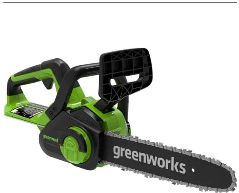 Цепная пила аккумуляторная Greenworks Арт. 2007707UA, 24V, 25см, c 1хАКБ 2Ач и ЗУ