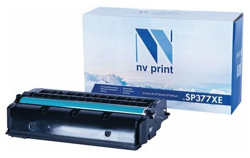 Картридж лазерный NV PRINT (NV-SP377XE) для RICOH SP-377DNwX/377SFNwX, ресурс 6400 страниц