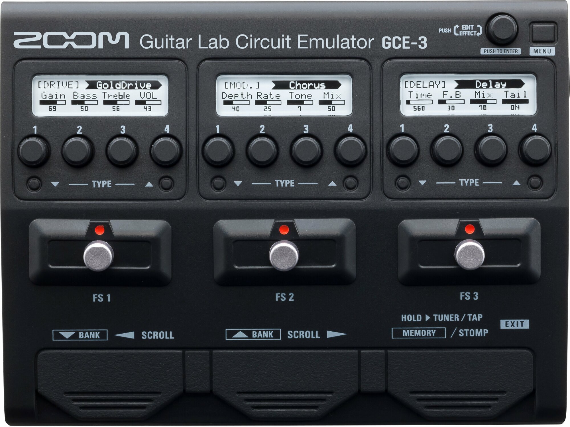 Zoom GCE-3 гитарный аудиоинтерфейс для Guitar Lab