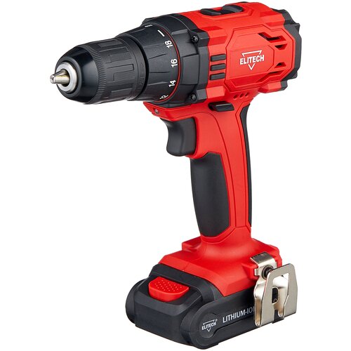 Аккумуляторная дрель-шуруповерт ELITECH ДА 108СЛK2 644300₽