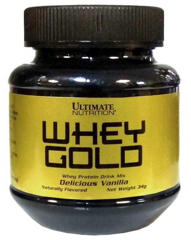 Ultimate Nutrition Whey Gold 34 гр (Ultimate Nutrition) Ваниль