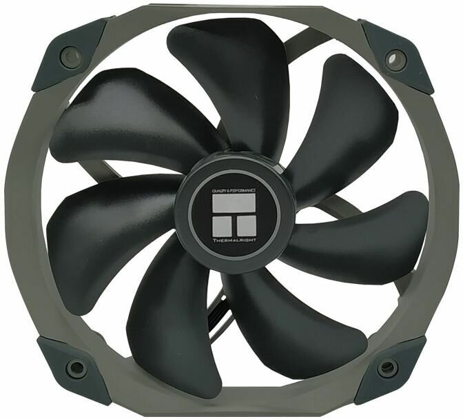 Вентилятор для корпуса Thermalright 140x152x27мм, 1500 RPM, 77.8 CFM, 25.6 dBA, 4-pin PWM - фото №1