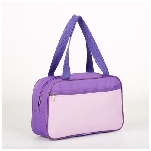 Сумка для обуви на молнии, наружный карман, TEXTURA, цвет сиреневый/фиолетовый сумка для обуви на молнии наружный карман textura цвет сиреневый фиолетовый