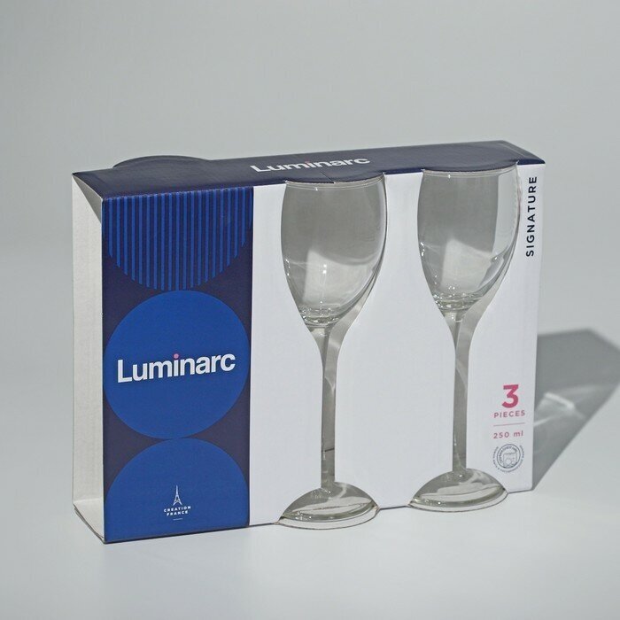 набор бокалов LUMINARC Селест Золотистый хамелеон 6шт. 350мл вино стекло - фото №6