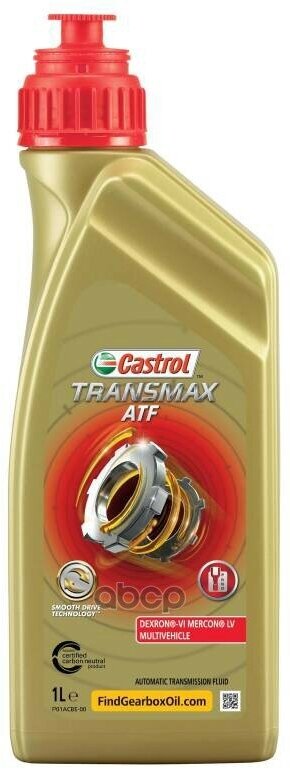 Масло Трансмиссионное Atf Dex Vi Mercon Lv 1L Castrol арт. 15D747