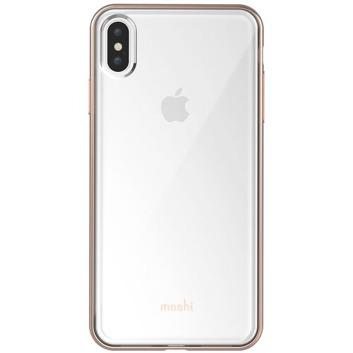 фото Чехол-накладка moshi vitros для iphone xs max золотой