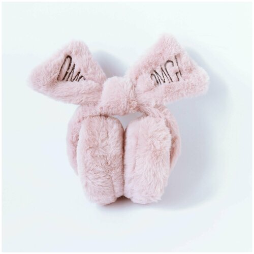 Наушники зимние утеплённые розовые с ушками 1 шт 42900₽