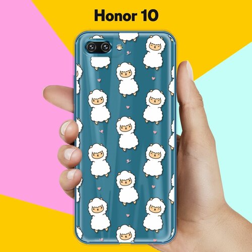 Силиконовый чехол Узор из лам на Honor 10