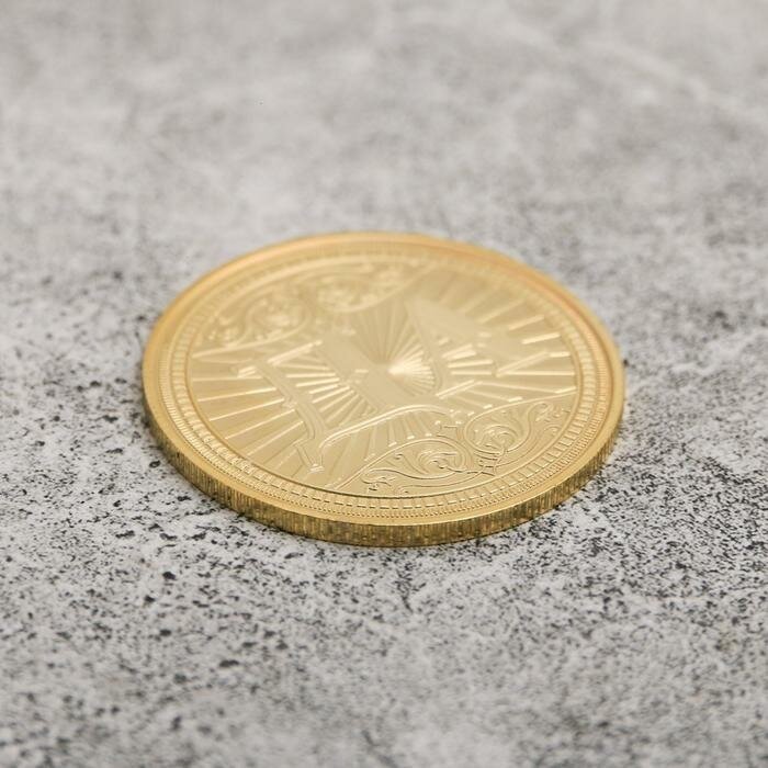 Монета "Да - Нет", диам 4 см, 7 х 8 см - фотография № 4