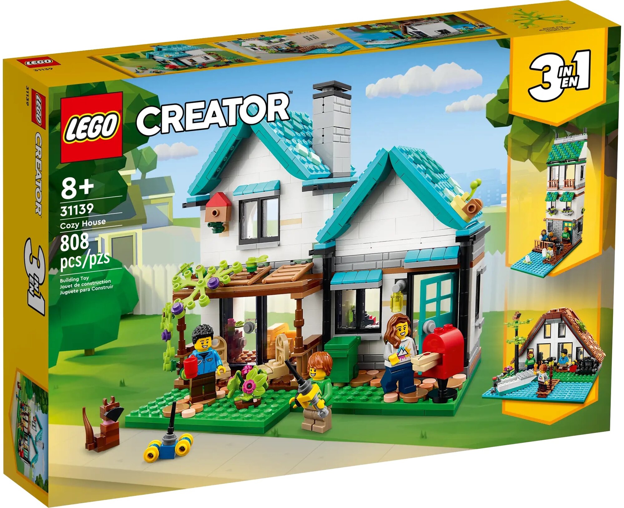 Конструктор LEGO CREATOR 3-in-1 Уютный дом