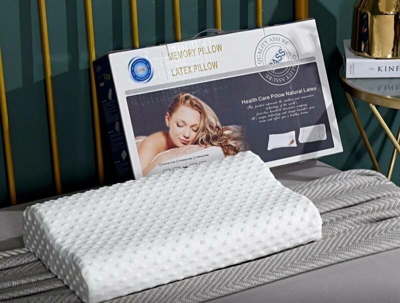 Мягкая, удобная подушка с эффектом памяти из Memory Pillow