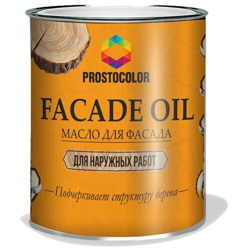 Масло для фасада Prostocolor (бесцветный) 0,75л