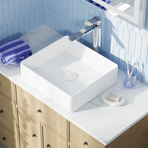 Раковина накладная Pragma Teiden белая глянцевая TDN1GWSM025 6988₽